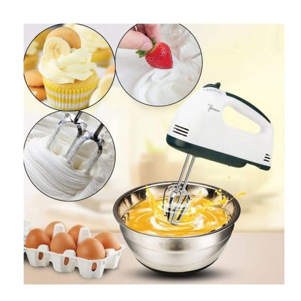 Scarlett Multifunctional 7 Speed Mini Mixer Electric Food Blender Scarlett Handheld Mixer Egg Beater Automatic Cream Food Cake Baking Dough Mixer